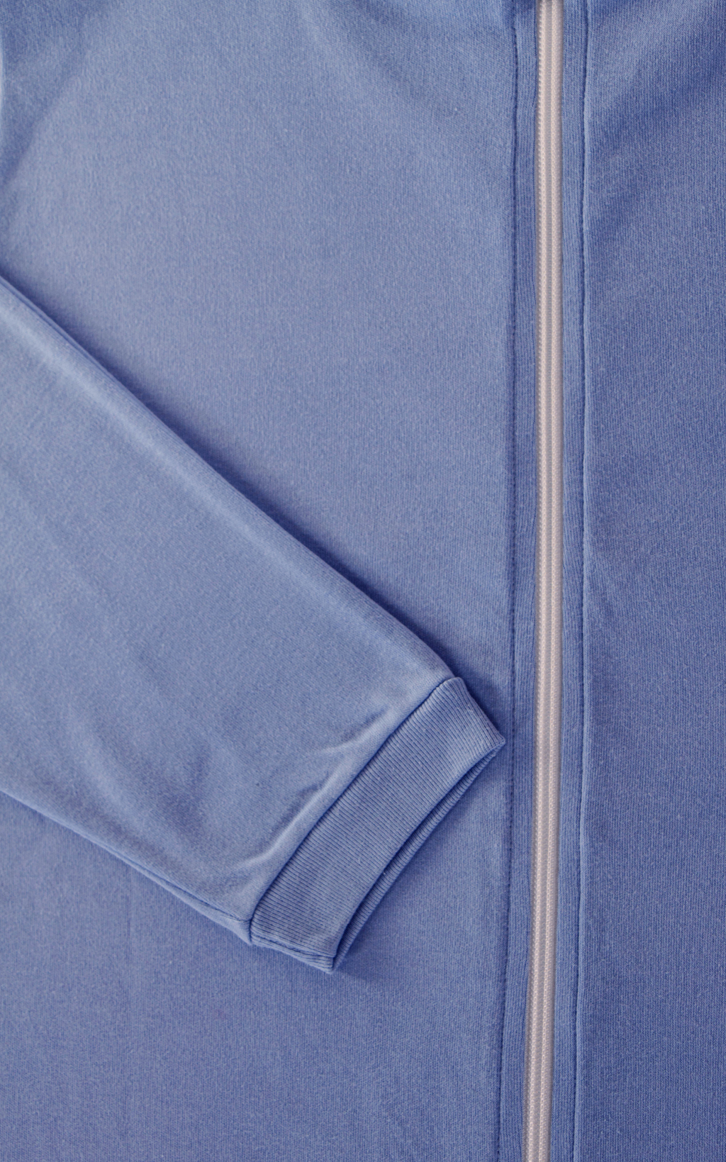 Tuta intera con cerniera posteriore manica Lunga e pantalone Lungo fantasia Tinta Unita Azzurro | Linea Classica